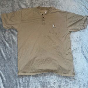 Carhartt Buttoned Short Sleeve T-Shirt